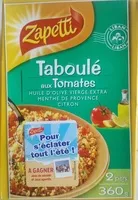 Amount of sugar in Taboulé aux Tomates