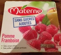 Amount of sugar in Pomme Framboise