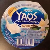 Amount of sugar in Yaos yaourt à la grecque vanille