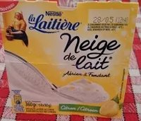 Amount of sugar in Neige de Lait Citron