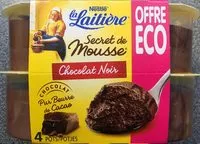 Amount of sugar in Secret de Mousse Chocolat Noir