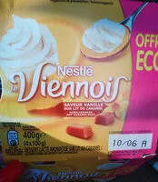 Amount of sugar in Nestlé Viennois Vanille Caramel 4x100g Prix Choc