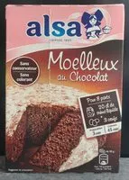 Amount of sugar in Moelleux chocolat
