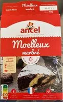 Amount of sugar in Moelleux marbré