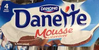 Amount of sugar in Danette Mousse Liégeoise Chocolat