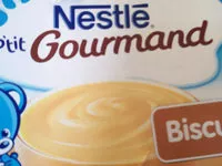 Amount of sugar in NESTLE P'TIT GOURMAND Biscuit - 4 x 100g - Dès 6 mois