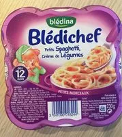Amount of sugar in Blédichef - Petits spaghetti crème de légumes