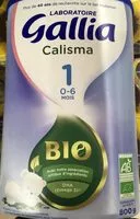 Amount of sugar in GALLIA CALISMA BIO 1er âge 800g de 0 à 6 mois