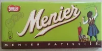 Amount of sugar in Menier Pâtissier Tablette