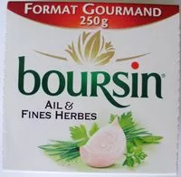 Amount of sugar in Boursin Ail & Fines Herbes