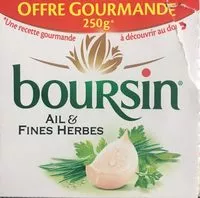 Amount of sugar in Boursin gourmand afh 250g promo