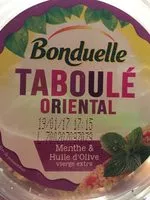 Amount of sugar in Taboulé Oriental Menthe et Huile d'Olive vierge extra 180g - portion individuelle