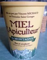 Amount of sugar in Miel de Montagne Crémeux Pot Carton 500g