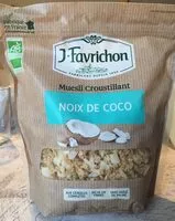 Amount of sugar in Muesli croustillant noix de coco