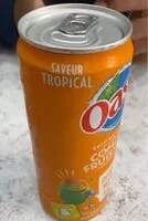 Amount of sugar in Oasis tropical