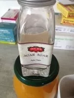 Amount of sugar in Agar agar