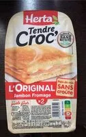 Amount of sugar in Tendre Croc' l'original - jambon fromage