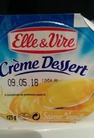 Amount of sugar in Crème dessert aromatisée saveur vanille stérilisée UHT