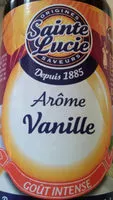 Amount of sugar in AROME VANILLE