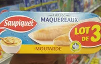 Amount of sugar in Filets de Maquereaux Moutarde