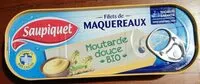 Amount of sugar in Filet de maquereaux a la moutarde douce bio