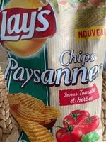 Amount of sugar in Lay's Recette paysanne saveur tomates et herbes