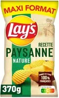 Amount of sugar in Lay's Recette paysanne nature maxi format