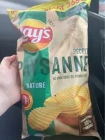 Amount of sugar in Lay's Recette paysanne nature maxi format
