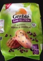 Amount of sugar in Gerblé - Gluten and Lactose Free Madeleines Chocolate Chips, 210g (7.5oz)