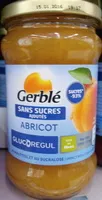 Amount of sugar in Gerblé - No Sugar Added Apricot Jam, 320g (11.3oz)
