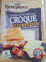 Amount of sugar in La raclette spéciale croque sans croûte