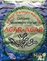 Amount of sugar in Extrait d'algues marines Agar-Agar - Gélifiant alimentaire végétal
