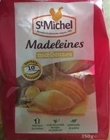 Amount of sugar in Madeleines moelleuses