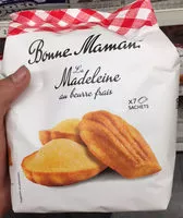 Amount of sugar in Madeleine pur beurre