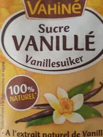Amount of sugar in Sucre vanillé