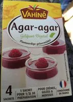 Amount of sugar in Agar-agar en poudre