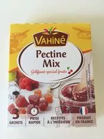Amount of sugar in Pectine mix VAHINE sachets 3x8g