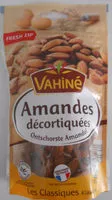 Amount of sugar in Amandes décortiquées