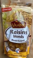 Amount of sugar in Raisins blonds