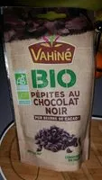Amount of sugar in Pépites chocolat noir Bio