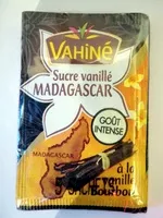 Amount of sugar in Sucre vanillé Madagascar à la vanille Bourbon (5 sachets) - Vahiné