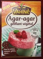 Amount of sugar in Agar-agar gélifiant végétal