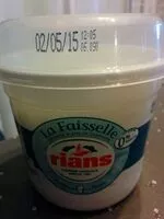 Amount of sugar in La Faisselle 0% fromage blanc de campagne