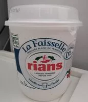 Amount of sugar in La Faisselle - Fromage blanc de tradition