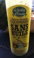 Amount of sugar in Sauce salade sans huile dijonnaise