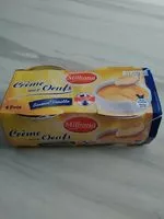 Amount of sugar in Crème aux oeufs saveur vanille