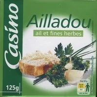 Amount of sugar in Ailladou Ail et fines herbes