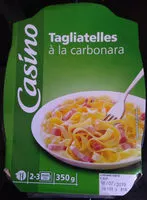 Amount of sugar in Tagliatelles à la Carbonara
