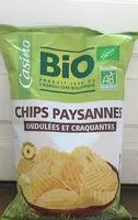 Amount of sugar in Chips ondulées paysannes