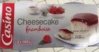 Amount of sugar in Cheesecake Framboise